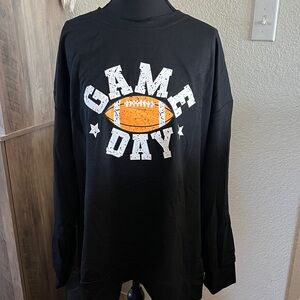 Game Day Black Sweatshirt